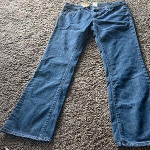 NWT RL Polo Low Rise Bootcut Stretch Whitney Jeans